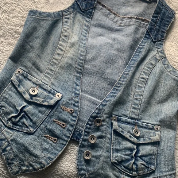 Denim Vest - Picture 2 of 4